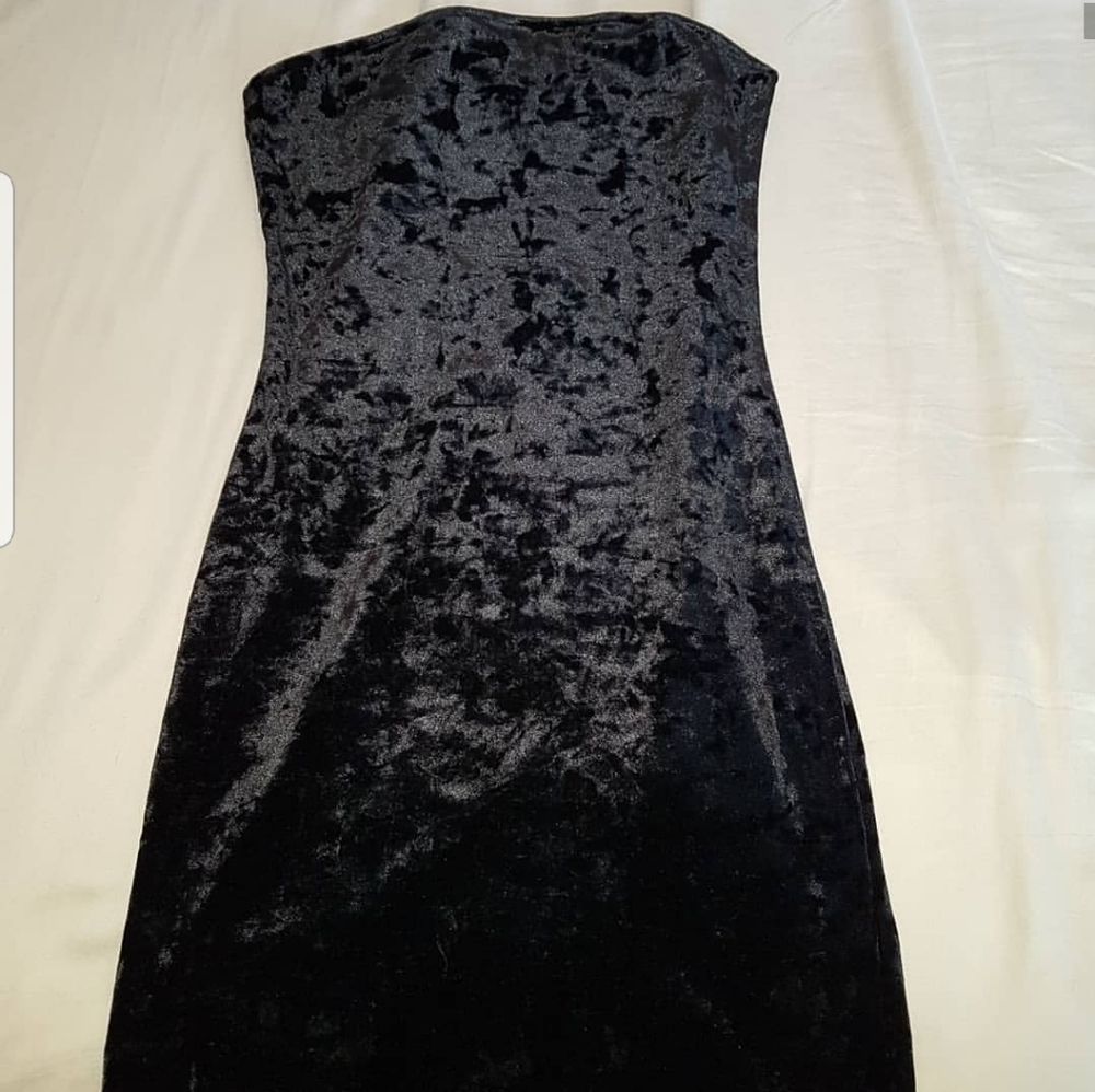 Velour dress
